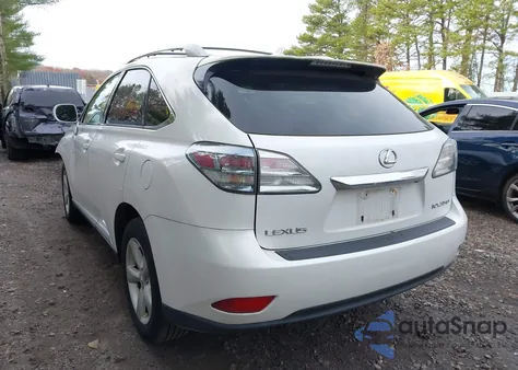 2010 Lexus Rx 350 z USA, uszkodzony, nr VIN 2T2BK1BA8AC069388
